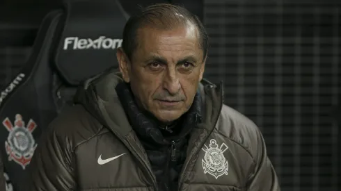 Ramón Díaz, treinador do Corinthians. (Photo by Ricardo Moreira/Getty Images)
