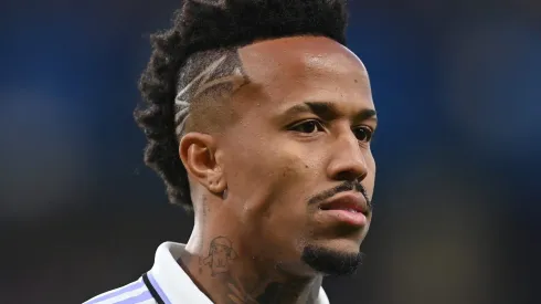 Real Madrid toma decisão final sobre a venda de Éder Militão ao futebol saudita (Photo by Michael Regan/Getty Images)
