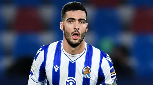 Mikel Merino, da Real Sociedad, é o grande alvo do Arsenal (Foto:  David Ramos/Getty Images)
