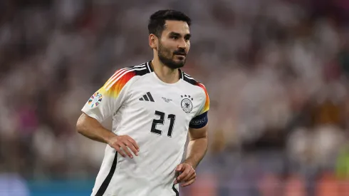 Ilkay Gündogan encerrou trajetória na Seleção Alemã. (Photo by Alexander Hassenstein/Getty Images)
