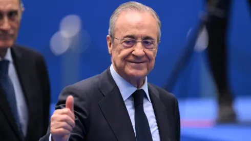 Florentino Pérez, presidente do Real Madrid. (Photo by David Ramos/Getty Images)
