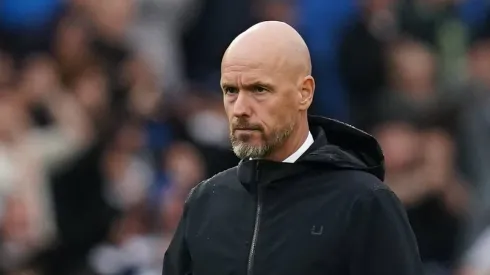 Erik Ten Hag, técnico do Manchester United. (Foto: Gareth Fuller/Imago/PA Images)
