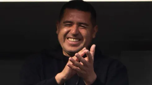 Riquelme, presidente do Boca Juniors.
