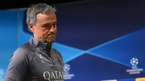 Luis Enrique, técnico do PSG. (Photo by Stuart Franklin/Getty Images)
