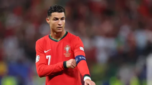 Cristiano Ronaldo, atacante da Seleção Portuguesa. (Photo by Alex Grimm/Getty Images)
