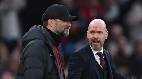 Ten Hag e Klopp. 
