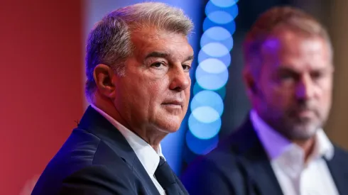 Joan Laporta, presidente do Barcelona.  (Photo by Eric Alonso/Getty Images)
