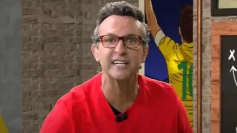 Neto pesou nas críticas ao técnico do Flamengo (Foto: Reprodução/Band)
