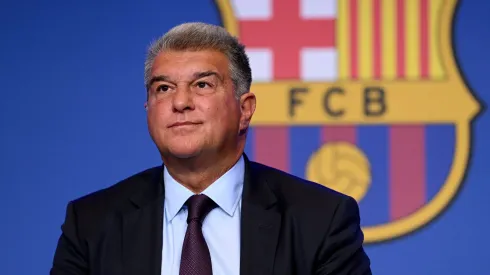 Presidente do Barcelona, Joan Laporta. (Photo by David Ramos/Getty Images)
