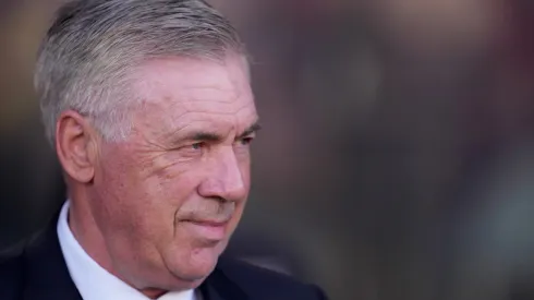 Carlo Ancelotti, técnico do Real Madrid. (Photo by Aitor Alcalde/Getty Images)
