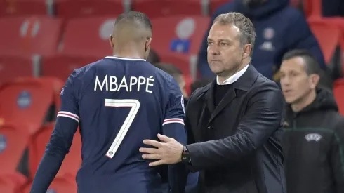 Hansi Flick venceu o PSG, de Mbappé, nos tempos de Bayern de Munique. 
