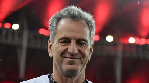 Rodolfo Landim presidente do Flamengo durante partida contra o Bragantino no estadio Maracana pelo campeonato Brasileiro A 2024. (Foto: Thiago Ribeiro/AGIF)
