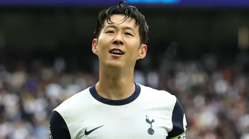 Son Heung-min é aprovado em rival do Real Madrid e pode deixar o Tottenham.(Photo by David Rogers/Getty Images)
