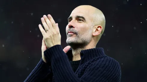 Pep Guardiola, técnico do Manchester City. (Photo by Catherine Ivill/Getty Images)
