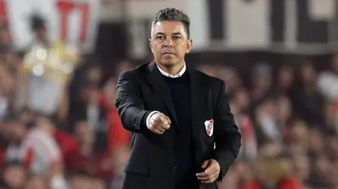 Marcelo Gallardo, técnico do River Plate. (Photo by Daniel Jayo/Getty Images)
