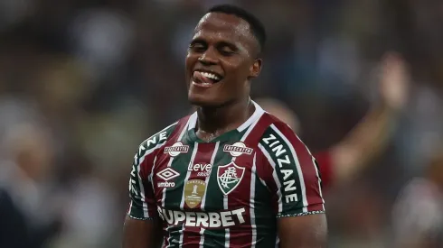 Jhon Arias quer deixar o Fluminense em meio a procura de gigante do futebol europeu, diz portal. (Photo by Wagner Meier/Getty Images)
