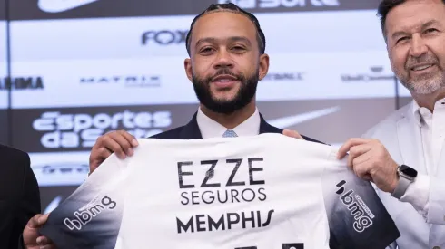 Memphis Depay finalmente ganha data para estrear pelo Corinthians de Ramón Díaz. Foto: Ettore Chiereguini/AGIF
