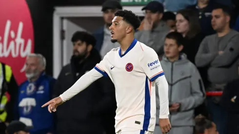 Jadon Sancho do Chelsea durante a partida da Premier League entre Bournemouth e Chelsea no Vitality Stadium. (Foto: IMAGO / Pro Sports Images)
