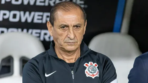 Técnico Ramón Díaz, do Corinthians. Foto: Baggio Rodrigues/AGIF
