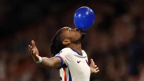 Nkunku, do Chelsea, durante rodada da Premier League (Foto: Michael Steele/Getty Images)
