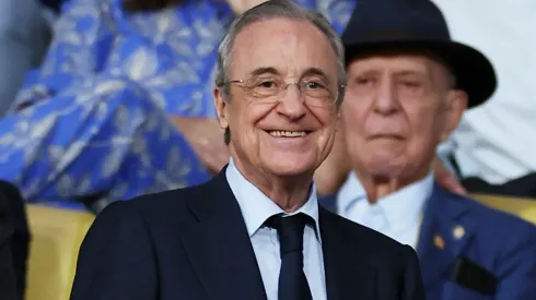 Florentino Pérez, presidente do Real Madrid.  (Photo by Florencia Tan Jun/Getty Images)
