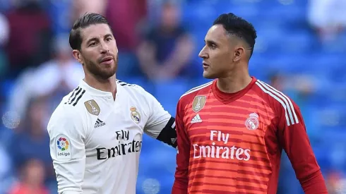 Navas e Sergio Ramos. 
