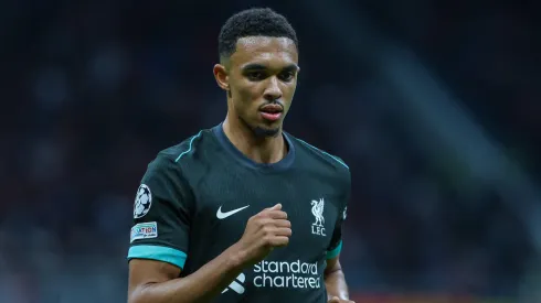 Alexander-Arnold em partida pelo Liverpool
