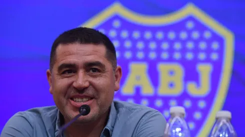 Riquelme é o atual presidente do Boca Juniors.
