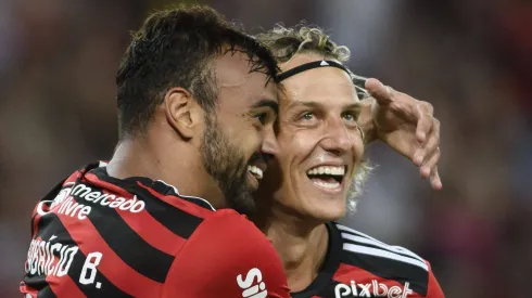 Medalhão do Flamengo se irrita com Filipe Luis e decide deixar o clube, afirma portal. (Foto: Imago)
