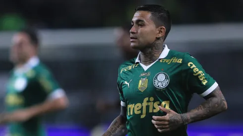 Dudu em partida pelo Palmeiras
