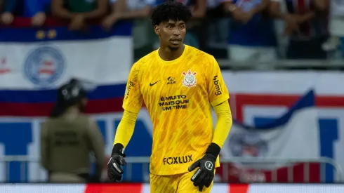 Situação de Hugo Souza é motivo de polêmica entre Corinthians e Flamengo (Foto: Rodrigo Coca/Agência Corinthians/Divulgação)
