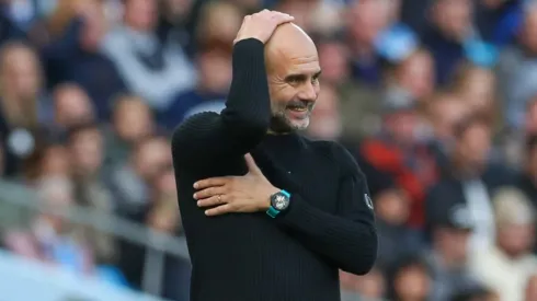 Pep Guardiola treinador do Manchester City
