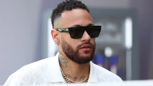 MONTE-CARLO, MONACO – MAY 28: Neymar walks in the Paddock prior to the F1 Grand Prix of Monaco at Circuit de Monaco on May 28, 2023 in Monte-Carlo, Monaco. (Photo by Ryan Pierse/Getty Images)
