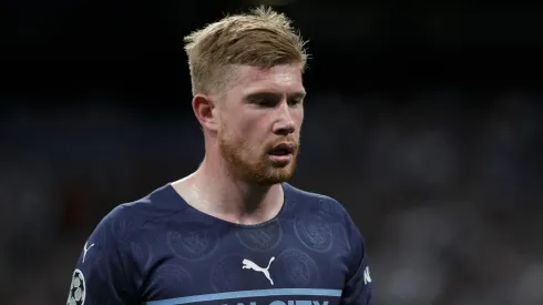 Kevin De Bruyne em partida pelo Manchester City
