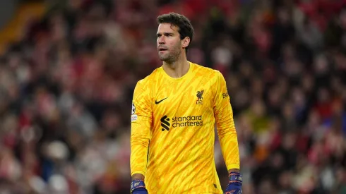 Alisson Becker, goleiro do Liverpool (Foto: Peter Byrne/Imago/PA Images)
