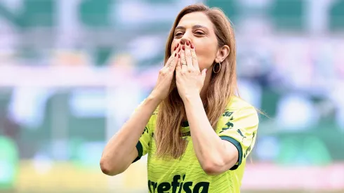 SP – SAO PAULO – 26/10/2024 – BRASILEIRO A 2024, PALMEIRAS X FORTALEZA – Leila Pereira presidente do Palmeiras durante partida contra o Fortaleza no estadio Arena Allianz Parque pelo campeonato Brasileiro A 2024. Foto: Marcello Zambrana/AGIF
