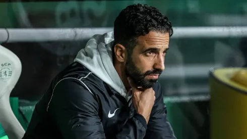 Rúben Amorim no comando do Sporting, em Portugal.
