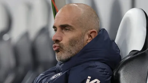 Enzo Maresca em partida na Carabao Cup
