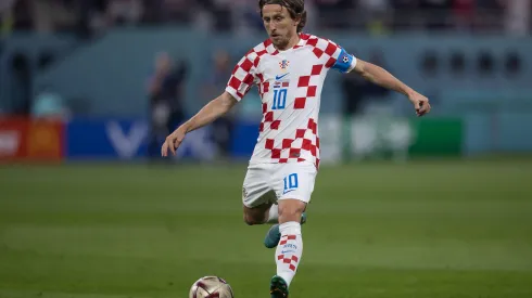 Catar – Doha – 17/12/2022 – COPA DO MUNDO 2022, CROACIA X MARROCOS – Modric jogador do Croacia durante partida contra o Marrocos no estadio International Khalifa pelo campeonato Copa do Mundo 2022. Foto: Pedro Martins/AGIF
