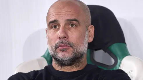 Sporting Clube de Portugal v Manchester City – UEFA Champions League 2024/25 League Phase MD4 Pep Guardiola, Head Coach of Manchester City, looks on prior to the UEFA Champions League match between Sporting CP and Manchester City at Jose Alvalade Stadium in Lisbon, Portugal, on November 5, 2024. Lisbon, Portugal Lisbon Portugal PUBLICATIONxNOTxINxFRA Copyright: xJosexManuelxAlvarezxReyx originalFilename:alvarezrey-notitle241105_np8wb.jpg
