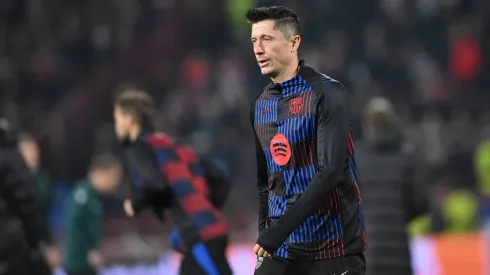 CRVENA ZVEZDA vs BARCELONA ROBERT LEWANDOWSKI, football player of Barcelona at the Champions League match against Crvena zvezda, at Stadium Rajko Mitic. Belgrade, 06.11.2024. photo: / MN Press photo FOOTBALL, UEFA, CHAMPIONS LEAGUE, BARCELONA, RED STAR, CRVENA ZVEZDA Belgrade Stadium Rajko Mitic Serbia Copyright: xMarkoxMetlasx/xMNxPressx
