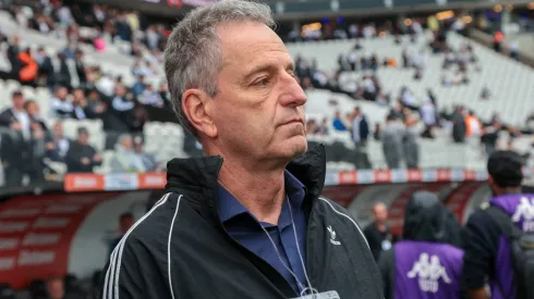 Match between Corinthians and Flamengo for the 2024 Copa do Brasil. Sao Paulo SP, 10/20/2024 – BRAZILIAN CUP/CORINTHIANS VS FLAMENGO – Rodolfo Landim, president of Flamengo, during the match between Corinthians and Flamengo, valid for the second leg of the semi-final of the Brazilian Football Cup, on the afternoon of this Sunday, October 20, 2024, at Neo Quimica Arena Foto: TomzÃ Fonseca/Thenews2/imago images SPO PUBLICATIONxNOTxINxUSA Copyright: xTomzexFonsecax
