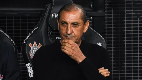 Ramon Diaz, coach of Corinthians, during the game between Corinthians and Palmeiras at the Neo Quimica Arena in Sao Paulo, Brazil, the match valid for the Brazilian Championship Series A. Roberto Casimiro / SPP PUBLICATIONxNOTxINxBRAxMEX Copyright: xRobertoxCasimirox/xSPPx spp-en-RoCaSp-RCA_8066
