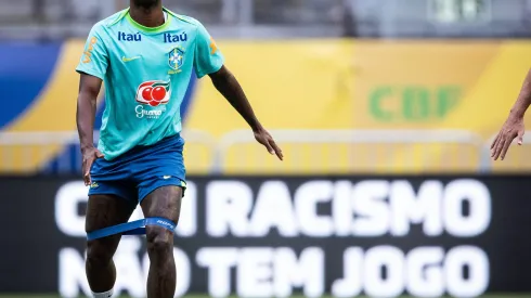 Fußball, Nationalteam Brasilien, Training Brazil training session Vini Jr in action during the Brazil training session at Salvador, Brazil, today november 18, 2024. Copyright: xx _RR_8746
