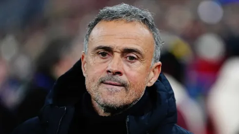 Luis Enrique em partida pelo PSG
