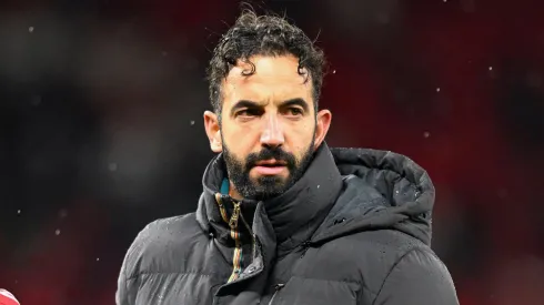 Ruben Amorim em jogo do Manchester United
