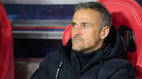 Treinador do PSG, Luis Enrique
