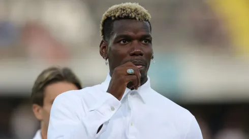 Paul Pogba presente no estádio antes de duelo pela Juventus
