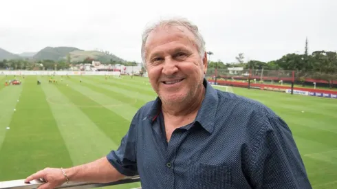 Zico elege zagueiro de "outro nível" no Flamengo. Foto: Alexandre Vidal/Flamengo
