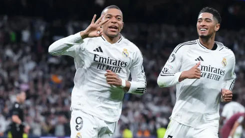 Mbappé comemora hat-trick contra o Manchester City
